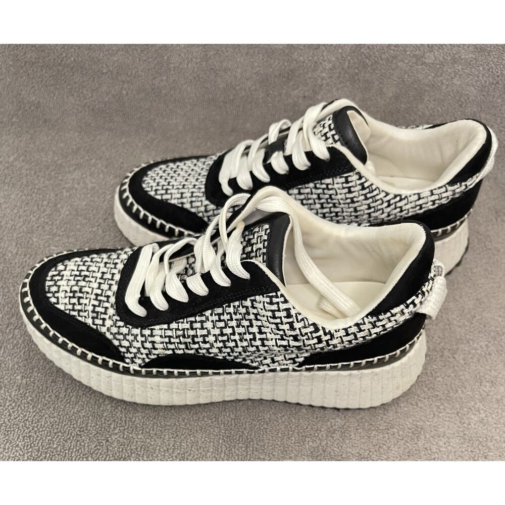 Women’s Chunky Platform Fashion Sneakers Platform Size 9 - Picture 3 of 9